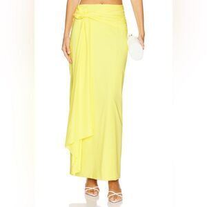 Maygel Coronel Crisol Maxi Skirt in Mimosa one size NWOT
